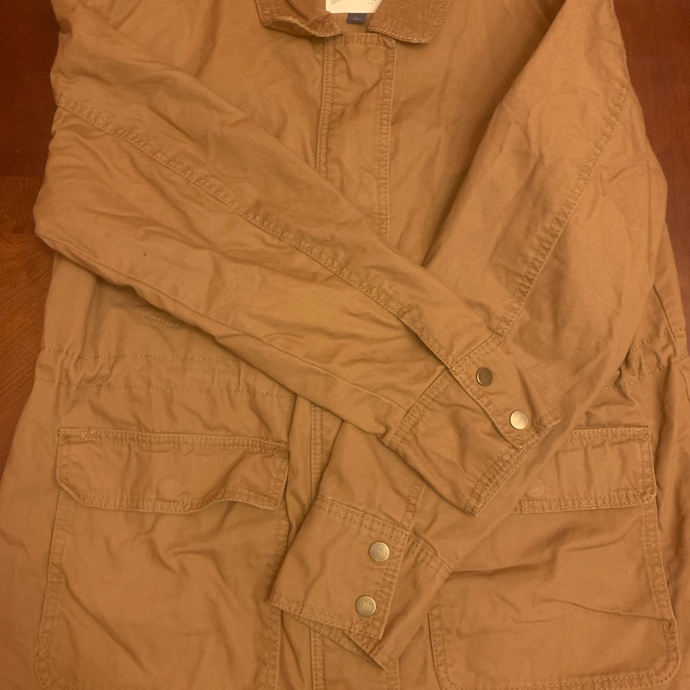 Tan Multi Pocket Jacket - Picture 2 of 5